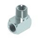 Adaptor kątowy 90° GZ/GW 1.1/2 NPT, stal 1.4571