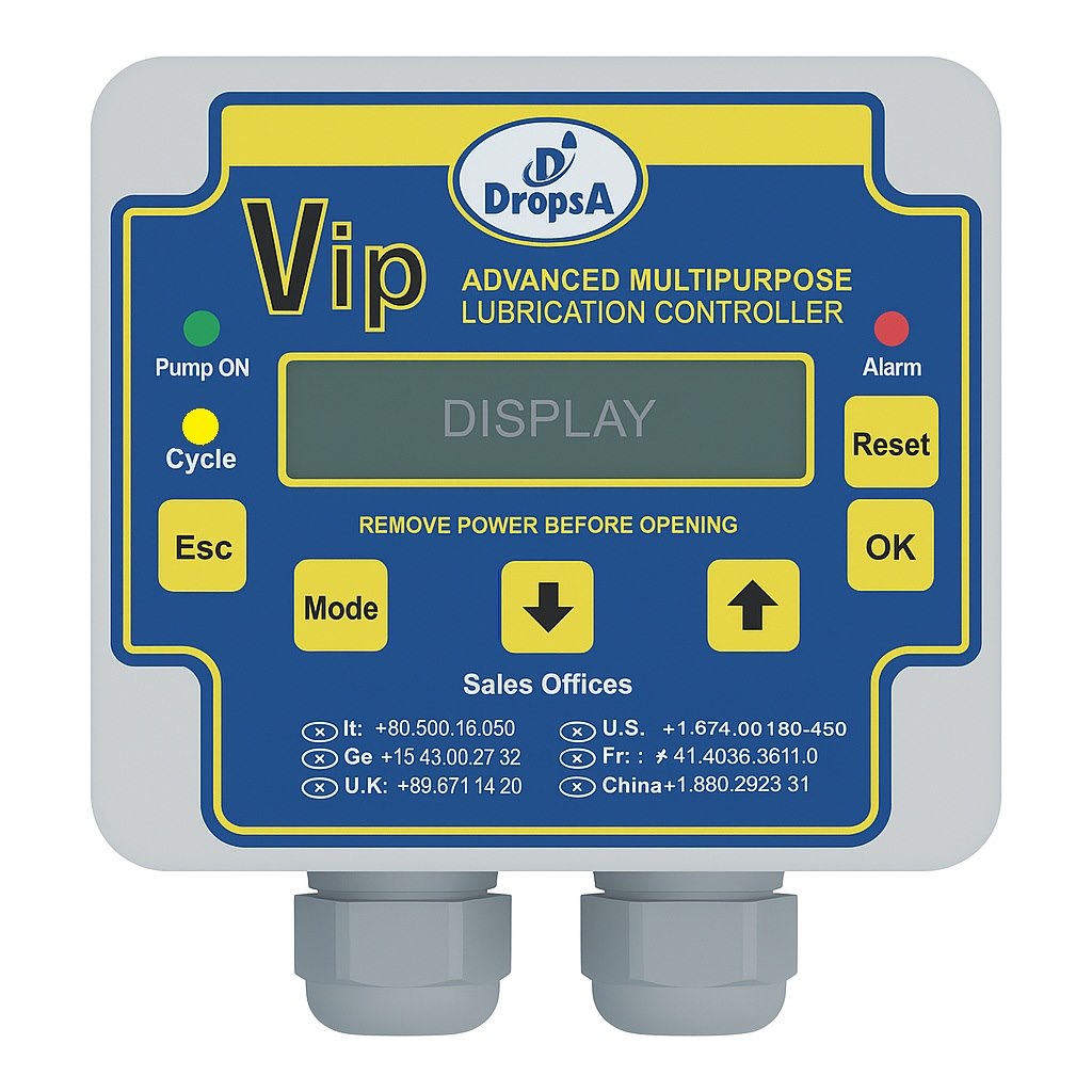 Sterownik VIP5, 230 VAC, obudowa plastikowa