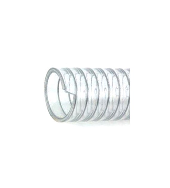 Wąż PVC ze spiralą stalową, DN42, 4 bar, T=70°C