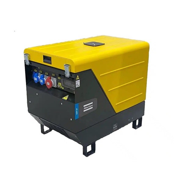 Generator prądu Atlas Copco 6,9 kVA, 230/400V, ON