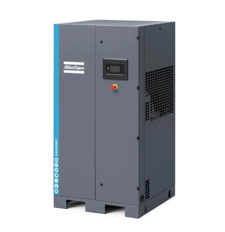 Sprężarka śrubowa Atlas Copco GA, 5,5 kW, 10 bar