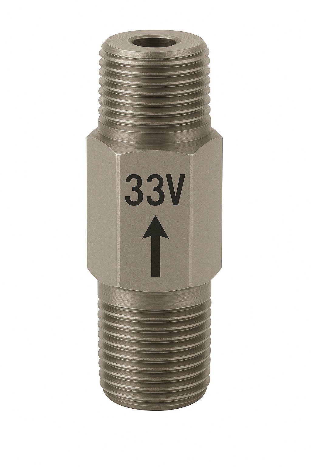 Dozownik 33V, 100 mm3/cykl, 1/8 BSP x 1/8 BSP