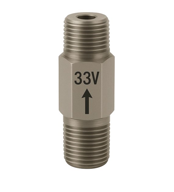 Dozownik 33V, 160 mm3/cykl, 1/8 BSP x 1/8 BSP