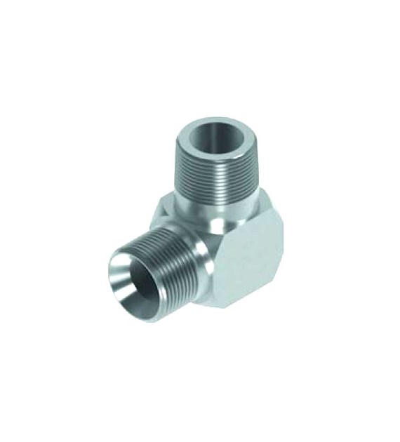 Adaptor kątowy GZ 1/2 BSP x GZ 1/2 BSPT  stal 316L