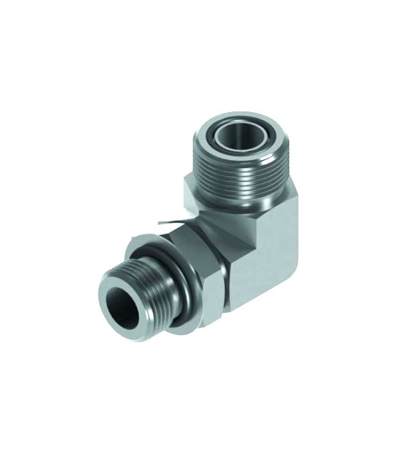 Adaptor kątowy GZ 9/16-18 ORFS x GZ M14x1,5