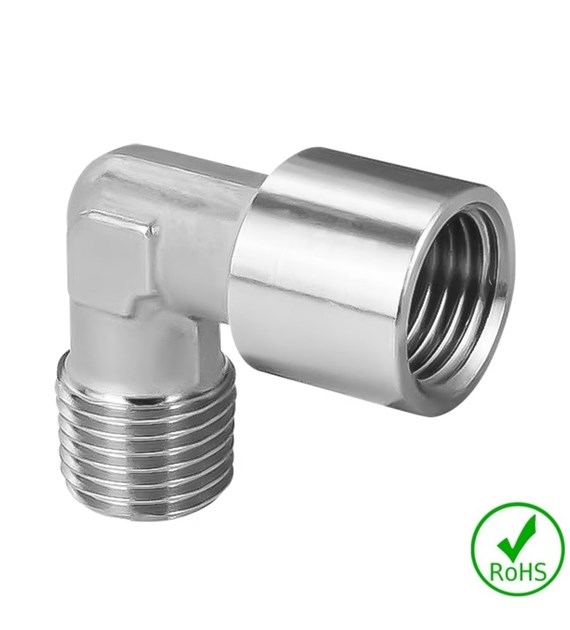 Kolanko GW 1/2 BSP x GZ 1/2 BSPT, stal 316L