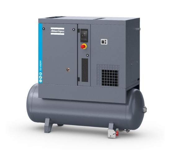 Sprężarka śrubowa Atlas Copco G, 3 kW, 10 bar