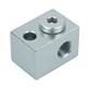 Blok smarowniczy T 3x1 1/8 BSP, montaż na 1 śrubę