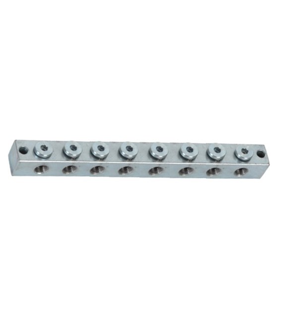 Blok smarowniczy T 3x8 przyłączy 1/8 BSP