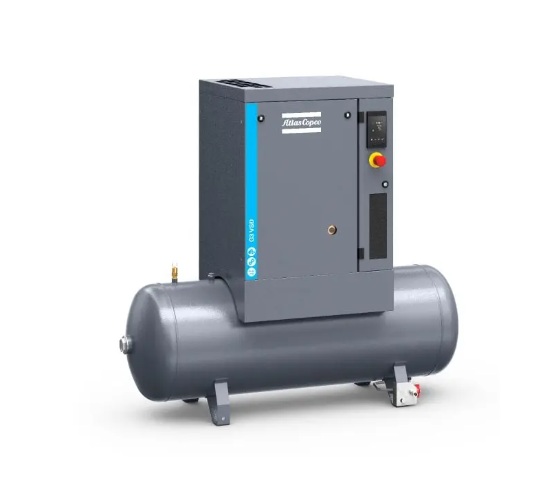 Sprężarka śrubowa Atlas Copco G, 3 kW, 10 bar