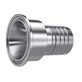Końcówka Tri-Clamp 50,5 mm do węża DN32, stal 316L