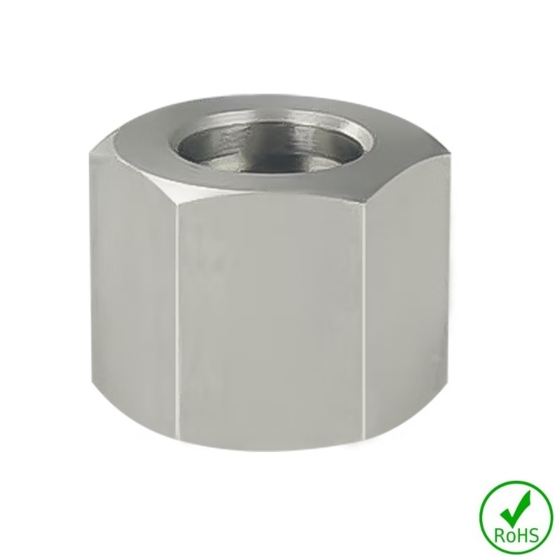 Nakrętka na rurę 08, M12x1, stal 316L