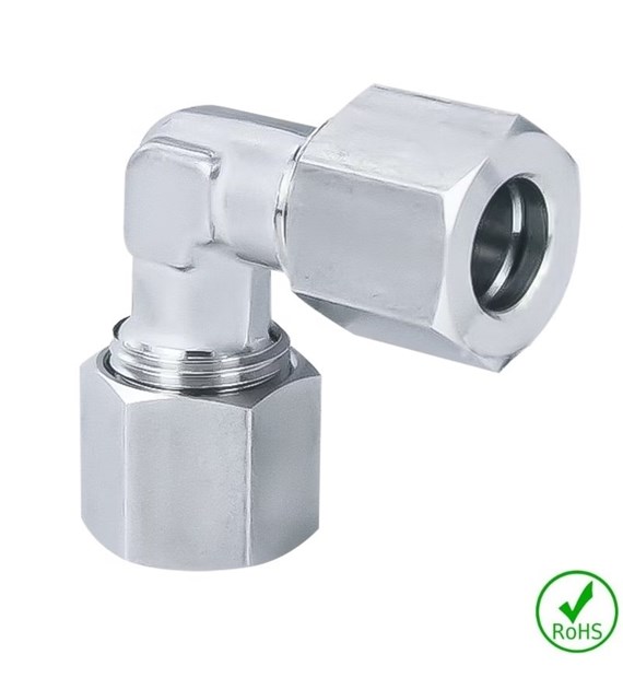 Złączka kątowa 06, stal 316L