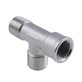 Trójnik GZ 1/2 BSPT x GZ 1/2 BSPT x GW 1/2 BSPP