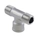 Trójnik GZ 1/8 BSPT x GW 1/8 BSPP x GZ 1/8 BSPT