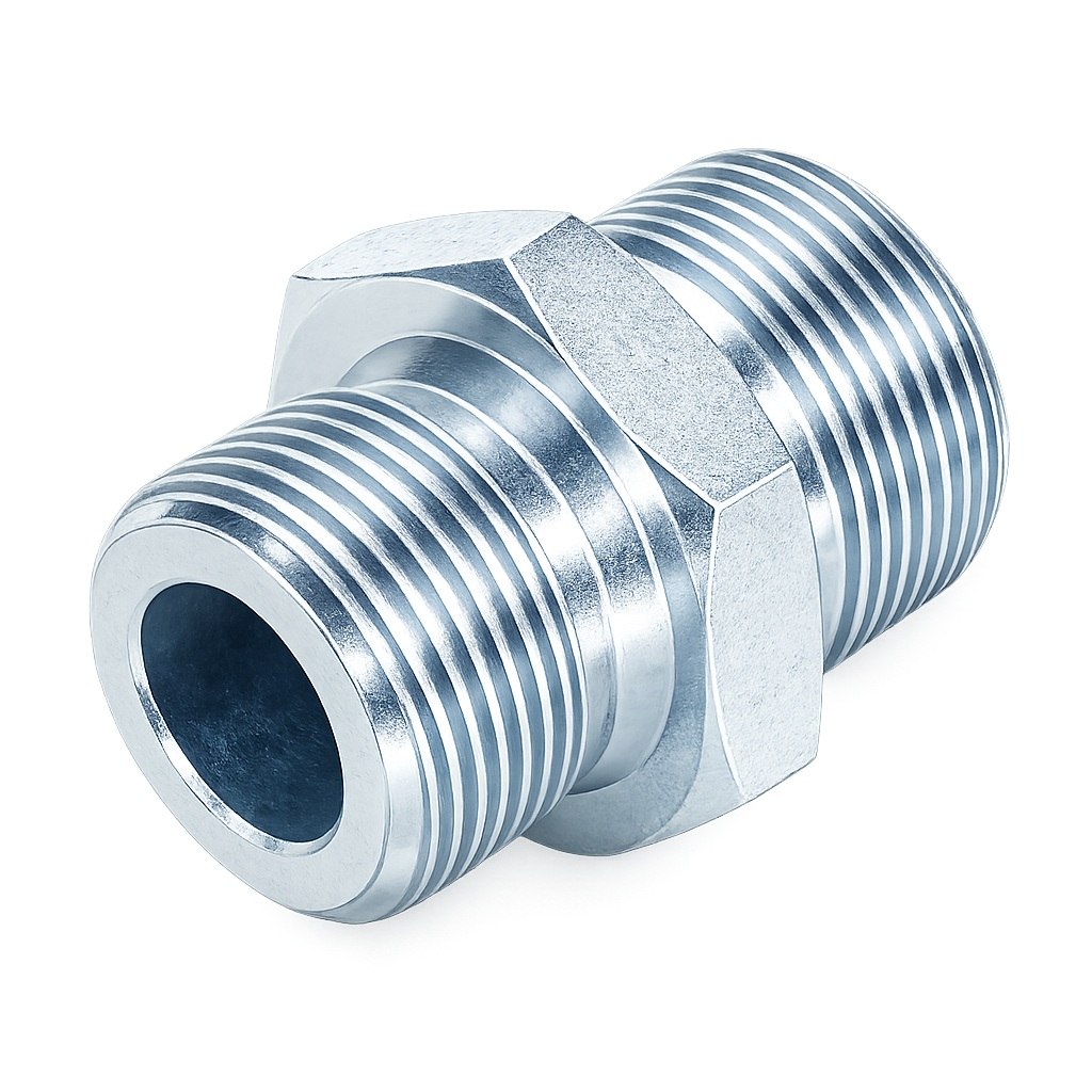 Adaptor GZ 1 BSP FLAT, stal 316L