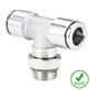 Trójnik 04 - GZ M5x0.8, stal 316L, 20 bar
