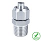 Złączka prosta 12/10 - GZ 1/2 BSPT, stal 316L