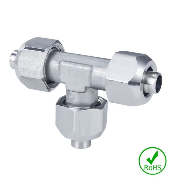 Trójnik 6/4 - 6/4 - 6/4, stal 316