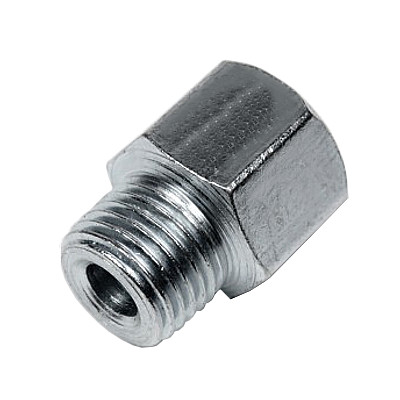 Adaptor GZ M8X1 x GW M10X1 L=23mm