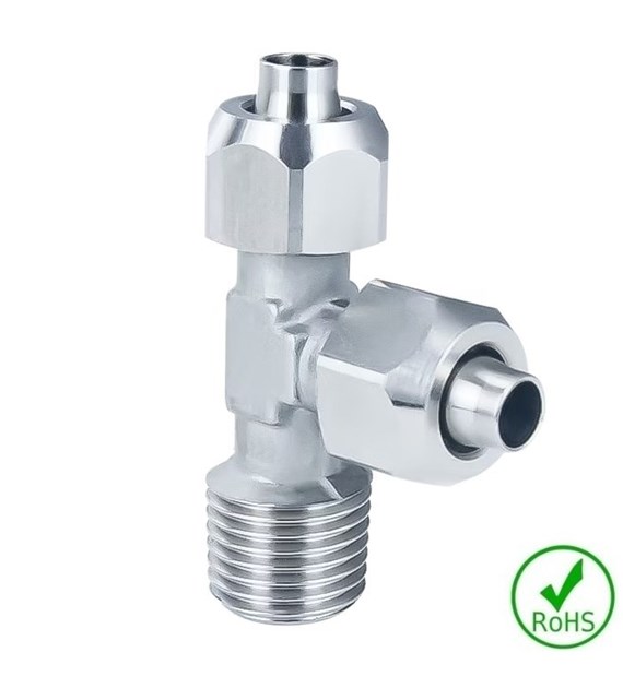 Trójnik 10/8  - 10/8 - GZ 3/8 BSPT, stal 316L