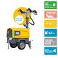 Maszt oświetleniowy Atlas Copco, silnik spalinowy