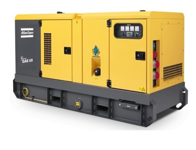 Generator prądu Atlas Copco 60 kVA / 48 kW, ON