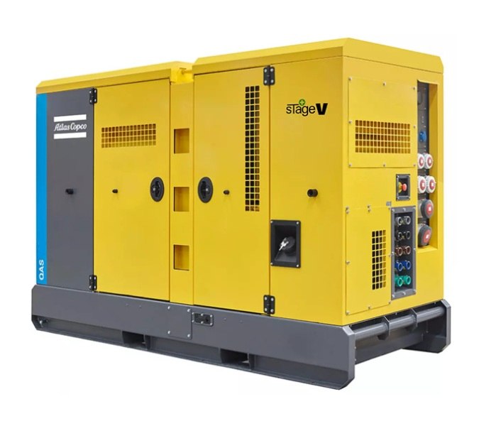 Generator prądu Atlas Copco 116 kVA / 92 kW, ON