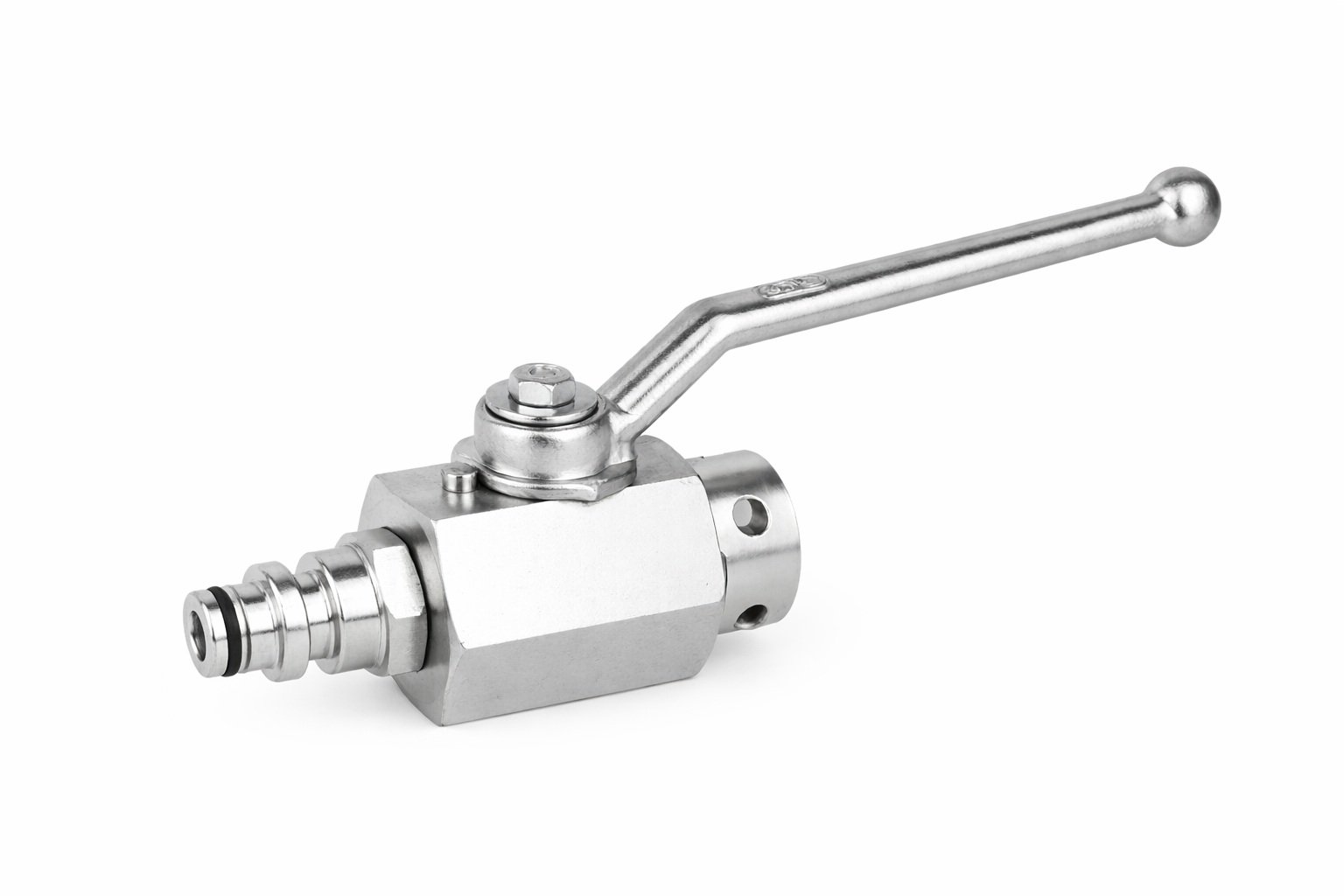 Zawór gniazdowo-wtykowy STECKO, DN12 stal nierdz.