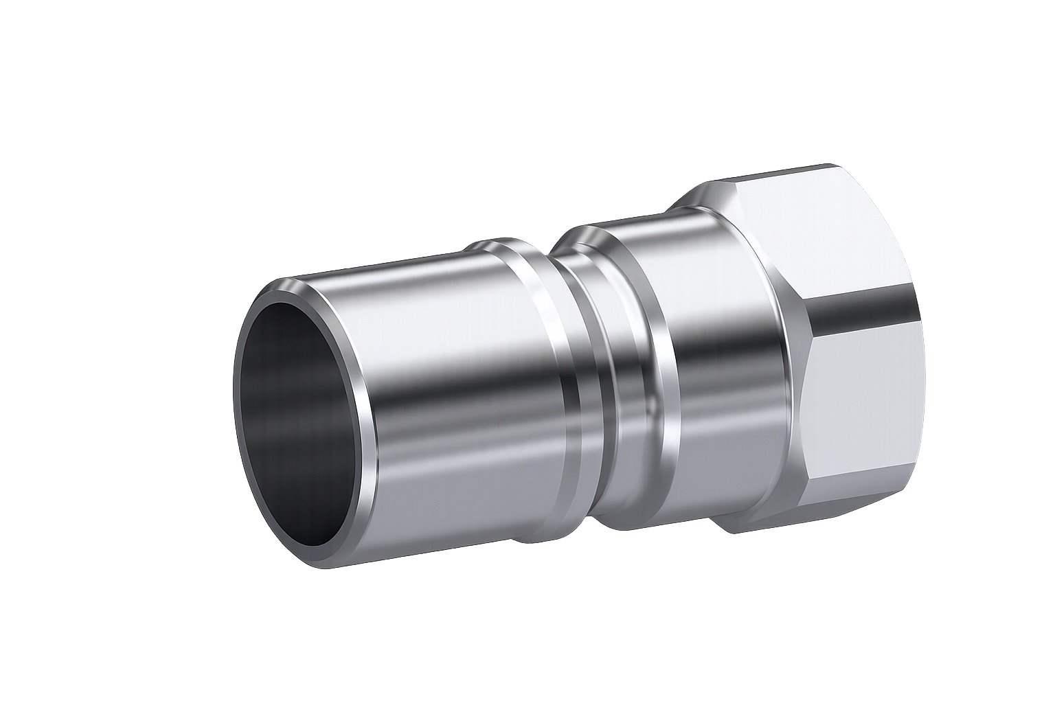 Szybkozłączka wtyk ISO-B, GW 3/8 BSP, stal 316L