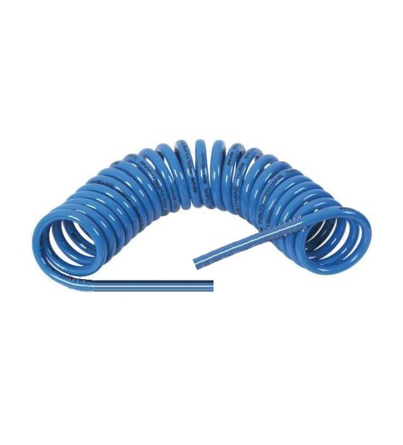 Przewód spiralny PU 6x4, bez końcówek, L=10m