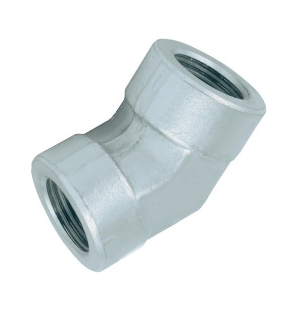 Adaptor kątowy 45° GW 1/4 BSP