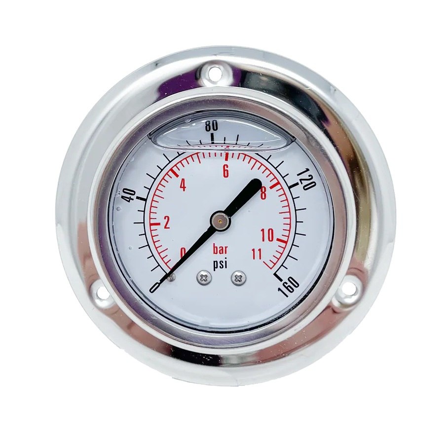 Manometr glicerynowy 0-16 bar (1/2 - tylne) 316