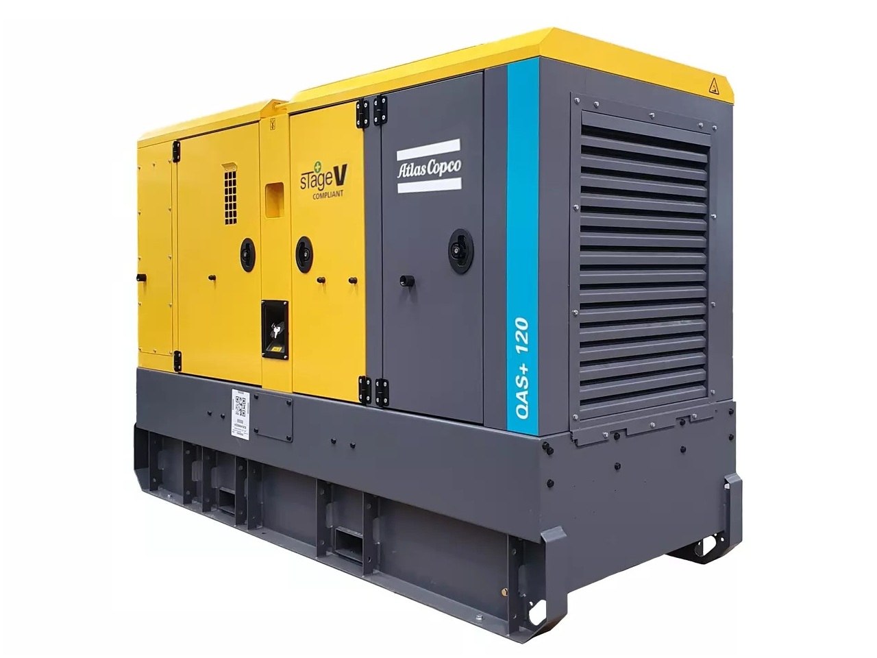 Generator prądu Atlas Copco 116 kVA / 92,5 kW, ON