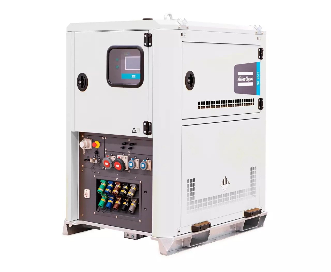 Magazyn energii Atlas Copco,230/400V,45 kVA,77 kWh