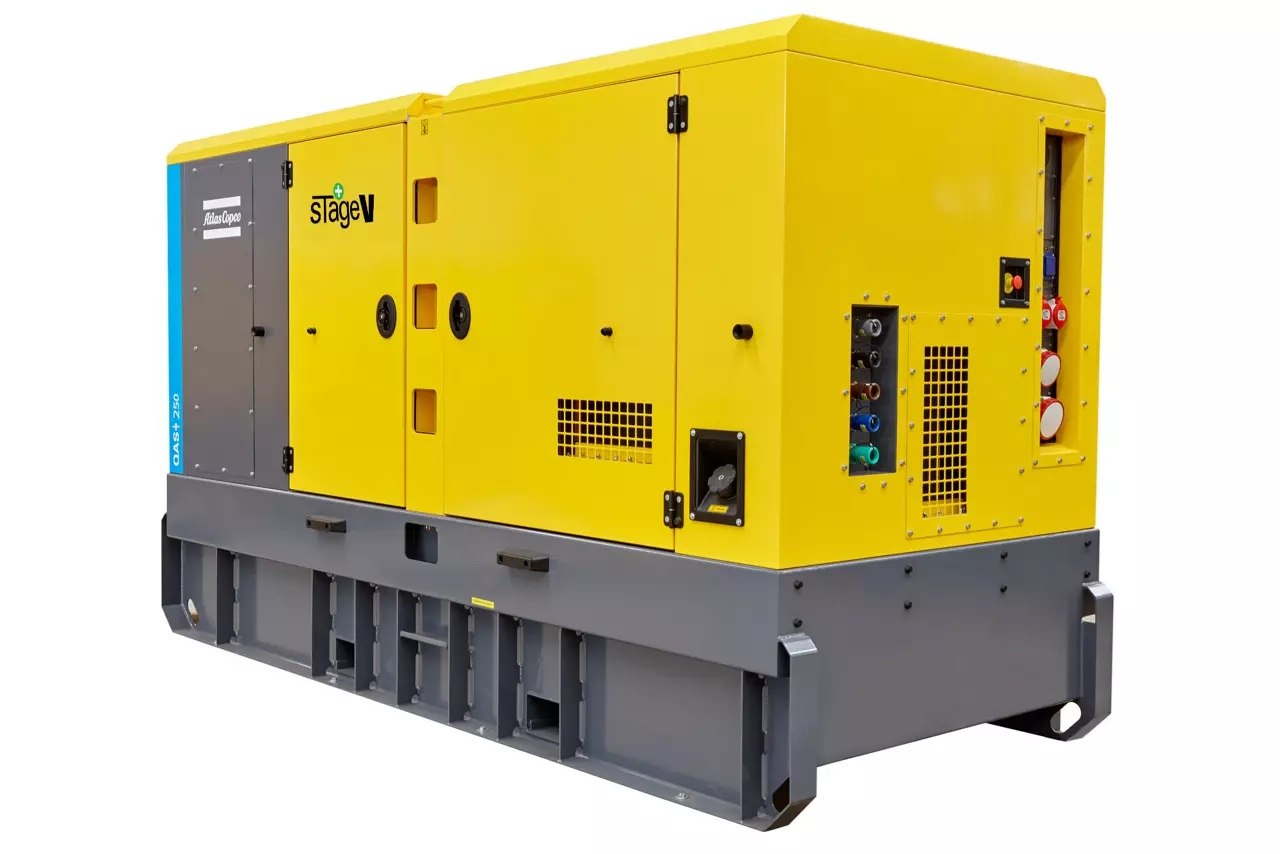 Generator prądu Atlas Copco 247 kVA / 198 kW, ON