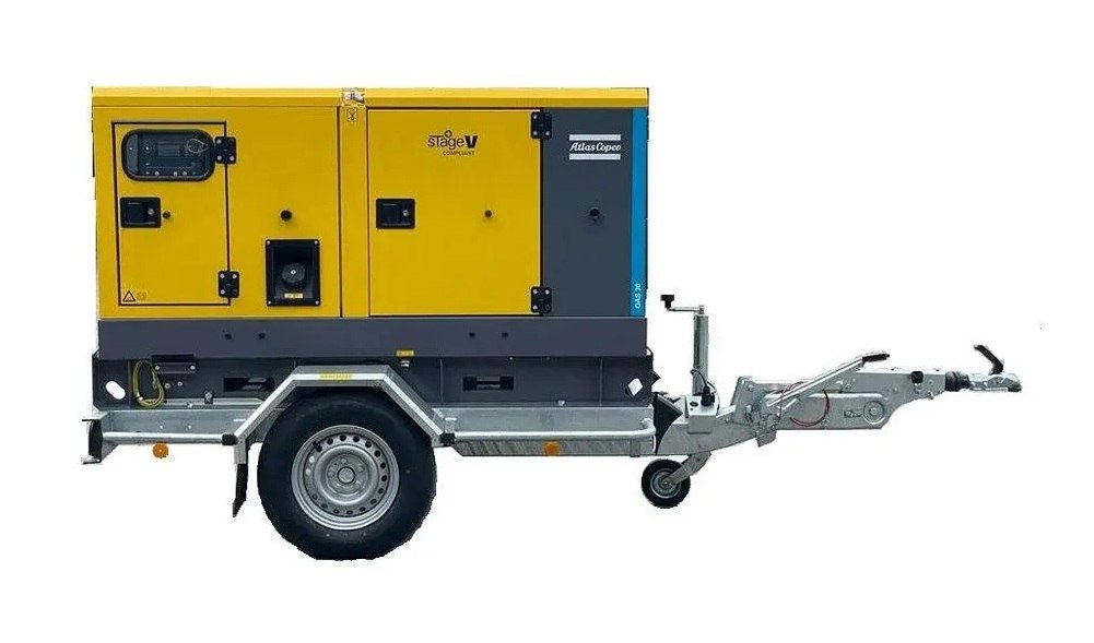 Generator prądu Atlas Copco 43,5 kVA / 35 kW, ON
