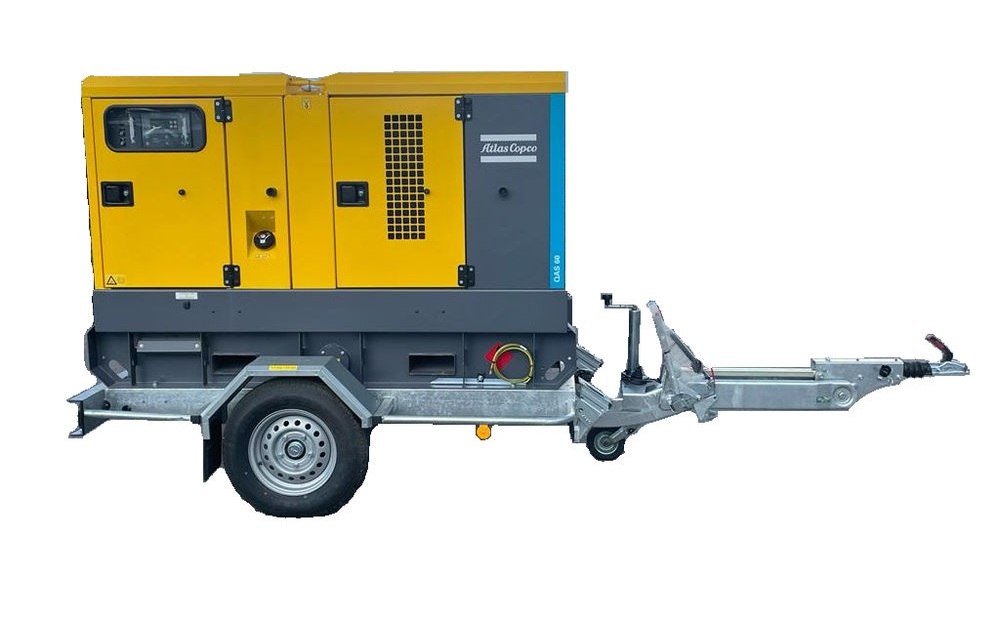 Generator prądu Atlas Copco 60 kVA / 48 kW, ON