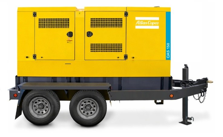 Generator prądu Atlas Copco 150 kVA / 120 kW, ON