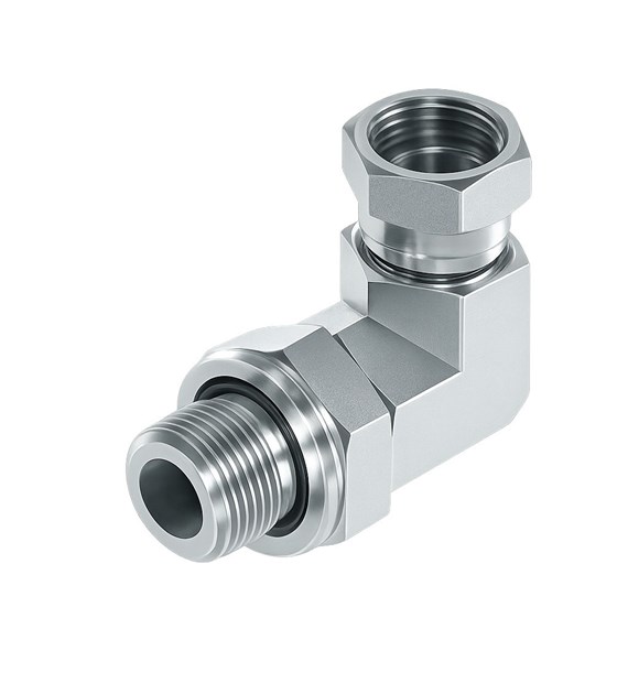 Adaptor kątowy 90° GW 1/4 BSP x GZ 1/4 BSP