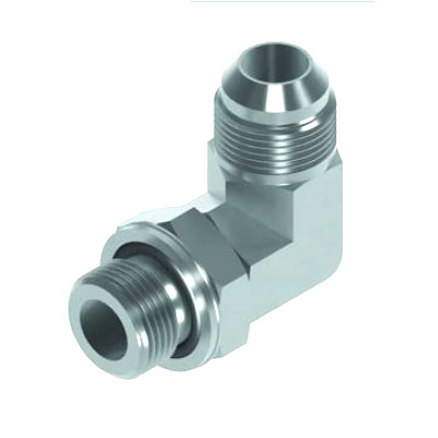 Adaptor kątowy JIC GZ 7/16-20 x GZ 1/2-20 UNF